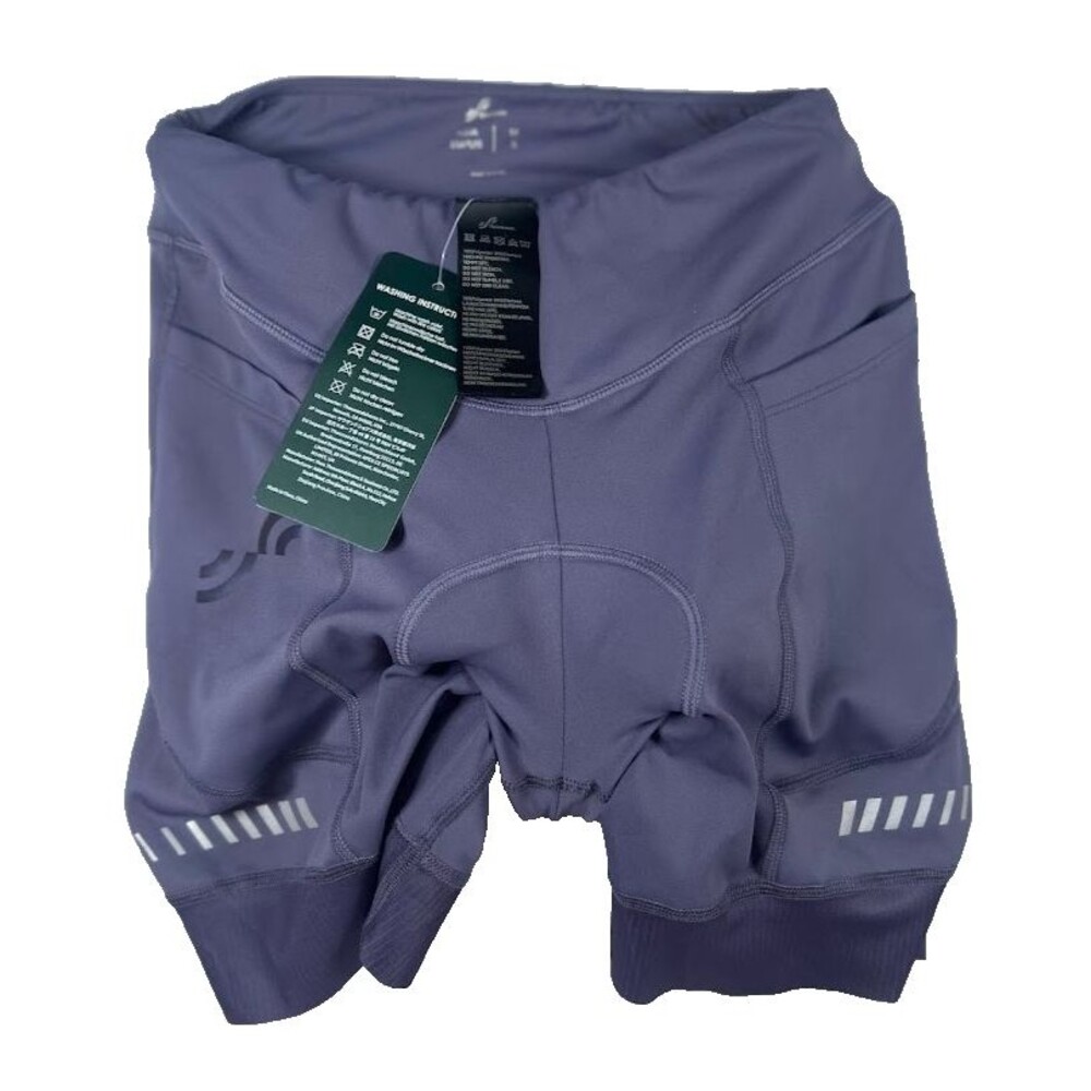 Sportneer Padded Cycling Bike Shorts Womens Small Purple NWT Bicycle Shorts